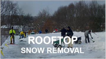 ROOFTOP SNOW REMOVAL